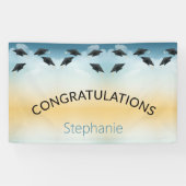 卒業おめでとうござシンプルいます 横断幕 (横)