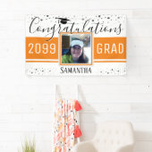 卒業おめでとうエレガントございます。 横断幕 (インサイチュ)