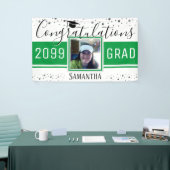 卒業おめでとうエレガント，フォトグリーン 横断幕 (トレードショー)