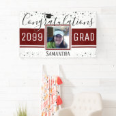 卒業おめでとうエレガント，フォトワイン 横断幕 (インサイチュ)