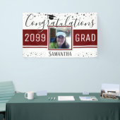 卒業おめでとうエレガント，フォトワイン 横断幕 (トレードショー)