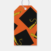 卒業おめでとうオレンジ ギフトタグ (裏面)