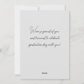 卒業おめでとうカード シーズンカード (裏面)