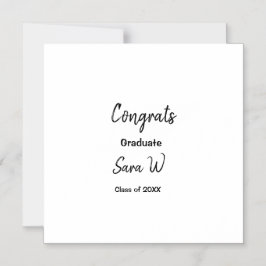 卒業おめでとうクラスオブ 年度 学校名 コル マグネット招待状