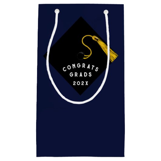 卒業おめでとうスモール抱き枕 スモールペーパーバッグ (正面)