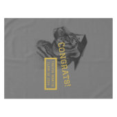 卒業おめでとうテーブルクロス テーブルクロス (正面(横))