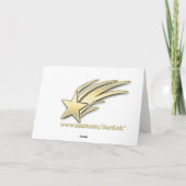 卒業おめでとうブルー カード (裏面)