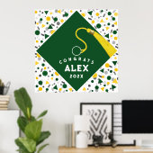 卒業おめでとうポスター ポスター (ホームオフィス)