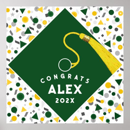 卒業おめでとうポスター ポスター (正面)