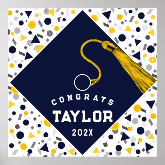 卒業おめでとうポスター ポスター (正面)