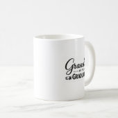 卒業おめでとうマグカップ 卒業生のおばあちゃん コーヒーマグカップ (正面右)