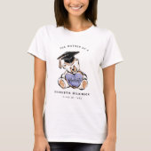 卒業おめでとうママくまTシャツ Tシャツ (正面)