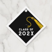 卒業おめでとうメッセージカード フェイバータグ (裏面)