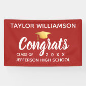 卒業おめでとう大学院修士課程年度追加 横断幕 (横)