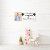 卒業おめでとう大学院写真 横断幕 (インサイチュ)