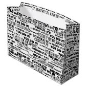 卒業おめでとう学校 ラージペーパーバッグ (裏面アングル)