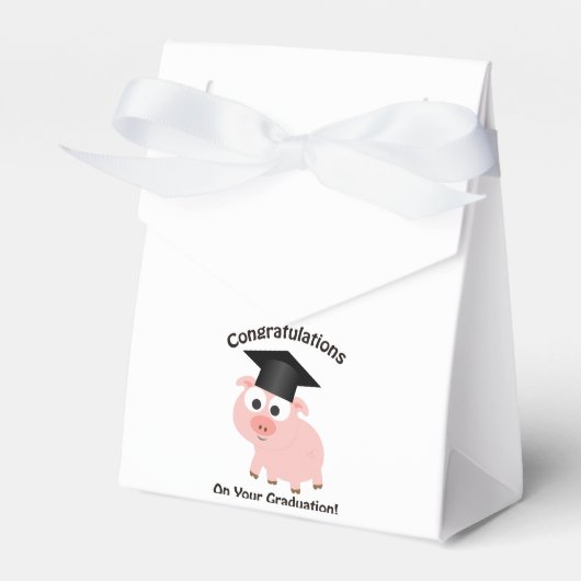 卒業おめでとう豚 フェイバーボックス (正面サイド)