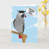 卒業おめでとう賢い男の子 カード (黄色い花)