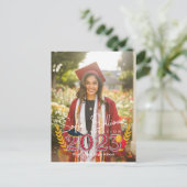 卒業おめでとう高校祝賀ポストカード ポストカード (スタンド正面)