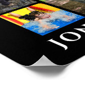 卒業おめでとう19 フォトコラージュおめでとう卒業 ポスター (角)