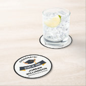 卒業おめでとう20XXカスタム級 ラウンドペーパーコースター (インサイチュ)