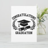 卒業おめでとう!ご卒業記念祝賀会へのご招待です。 招待状 (スタンド正面)