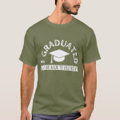 卒業おめでとう！もう寝ていい？Tシャツ Tシャツ (正面)