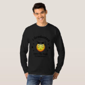 卒業おめでとう もう寝てもいいよね ねむい学生 Tシャツ (正面フル)