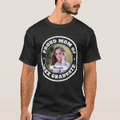 卒業おめでとう カスタムフォト卒業式 Tシャツ (正面)