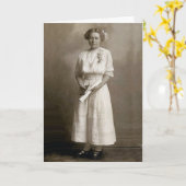 卒業おめでとう カード (黄色い花)