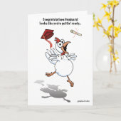 卒業おめでとう！ カード (黄色い花)