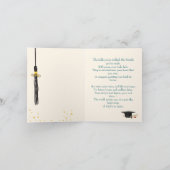 卒業おめでとう カード (内部)