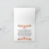 卒業おめでとう カード (内部)