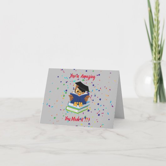 卒業おめでとう カード (正面)