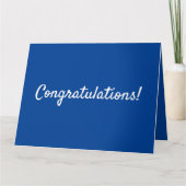 卒業おめでとう カード (正面)