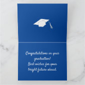 卒業おめでとう カード (内部)