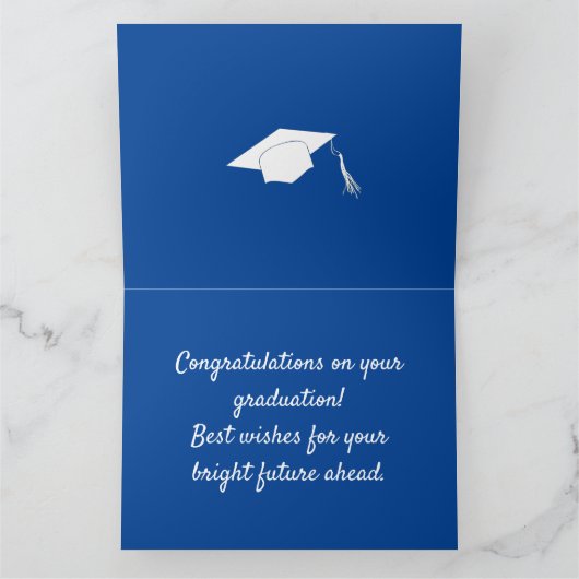 卒業おめでとう カード (内部)