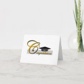 卒業おめでとう カード (正面)