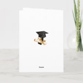 卒業おめでとう カード (裏面)