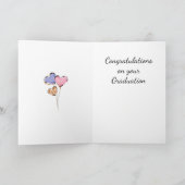 卒業おめでとう カード (内部)