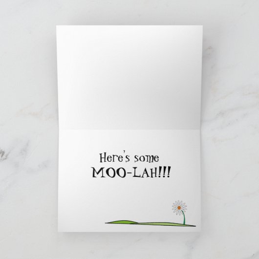 卒業おめでとう カード (内部)