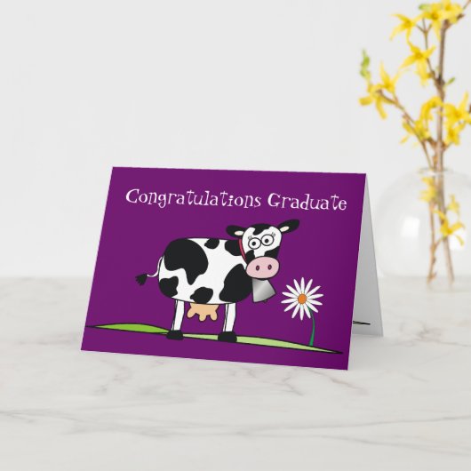 卒業おめでとう カード (黄色い花)