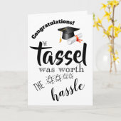 卒業おめでとう カード (黄色い花)