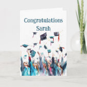 卒業おめでとう カード (正面)