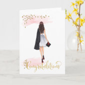 卒業おめでとう カード (黄色い花)