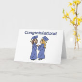 卒業おめでとう！ カード (黄色い花)