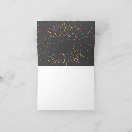 卒業おめでとう カード (内部)