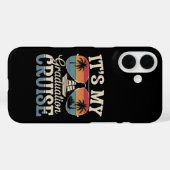 卒業おめでとう クルーズ 卒業旅行 船 懐かしいデザイン Case-Mate iPhoneケース (裏面 (横))