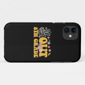 卒業おめでとう グルービーな中学最後の日 Peace Out 8th Grade Case-Mate iPhoneケース (裏面(横))