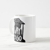 卒業おめでとう コーヒーマグカップ (正面左)